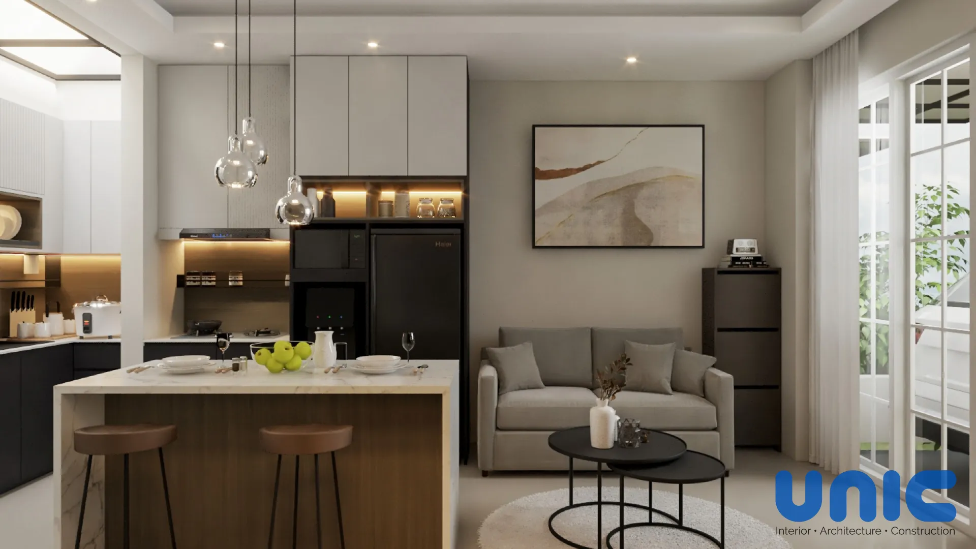 Renovasi Rumah 5x10 Wisata Bukit Mas Surabaya: Solusi Open Space Mewah & Dapur Luas - Custom Furniture Perumahan Wisata Bukit Mas (WBM), Cluster Paddington, Surabaya